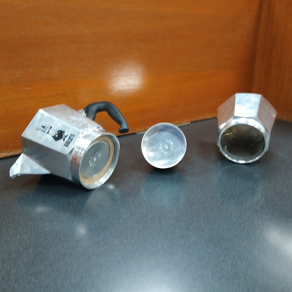 Bialetti Silver Stovetop Espresso Maker - Picture 3 of 3